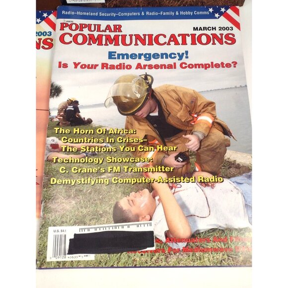 Popular Communications Magazine 2003 Lot of 6 Satellite Radio War Korea Hobby - Picture 3 of 9